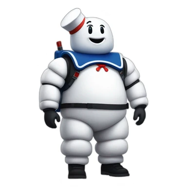 Stay puft sticker