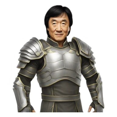 Jackie Chan Armor of God sticker