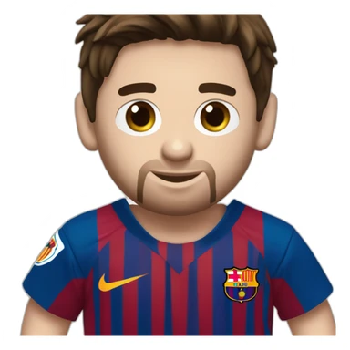 messi mostrando la camiseta sticker