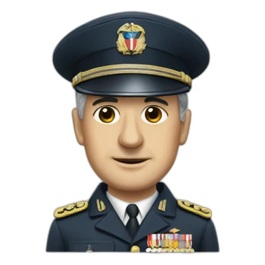 Charles De Gaulle sticker