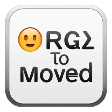 text  "moved to RQ"  sticker