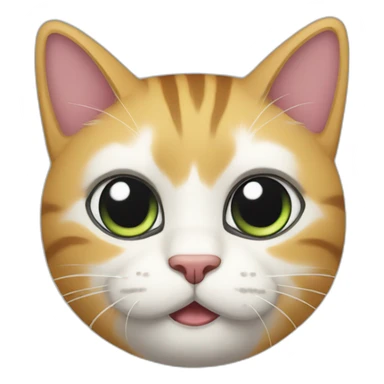 gatos abrazados sticker