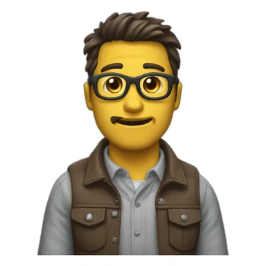 Caca qui conduit sticker