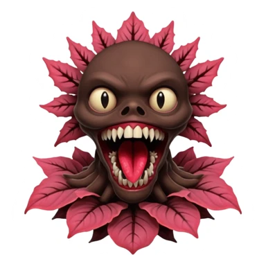 A demogrogonfrom Stranger Things sticker