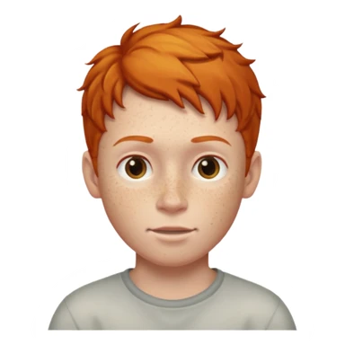 Ginger boy sticker