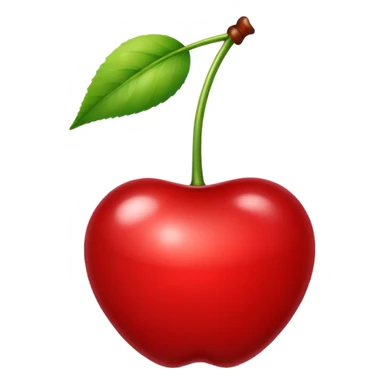 Pick up the cherry sticker