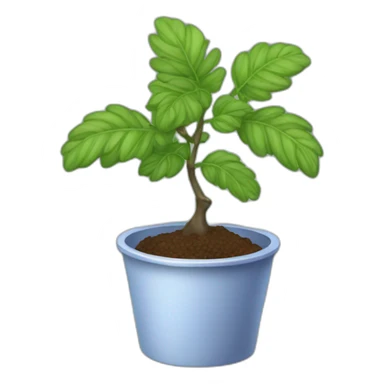 pot myrtille sticker