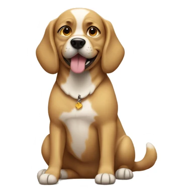 chill guy dog sticker