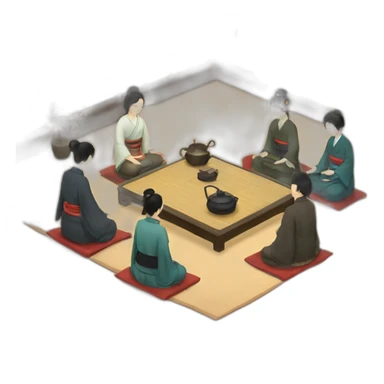 tea ceremony sticker