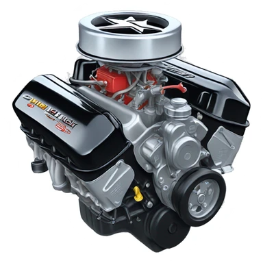 Chevy small block V8 sticker