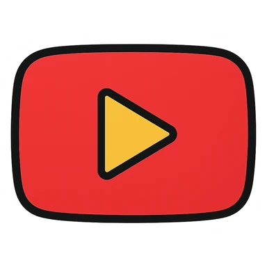 YouTube logo sticker