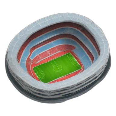 estadio de futbol sticker