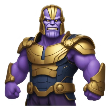 thanos mashup homer sticker