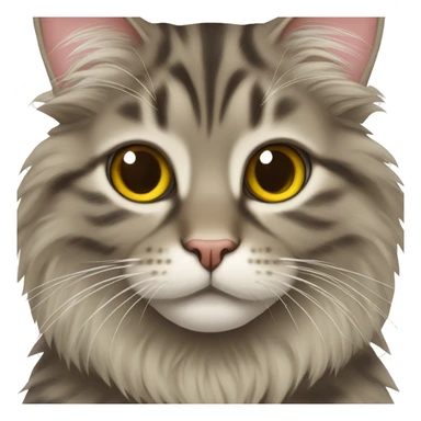 Maincoon cat sticker