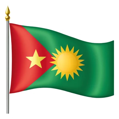 Kurdistan Flagge sticker
