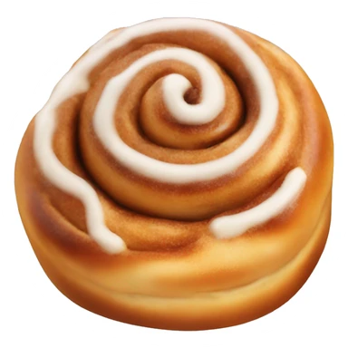 cinnamon bun that looks appetising  sticker