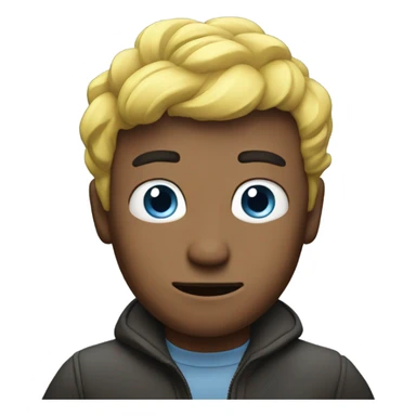 Man controlling weather  sticker