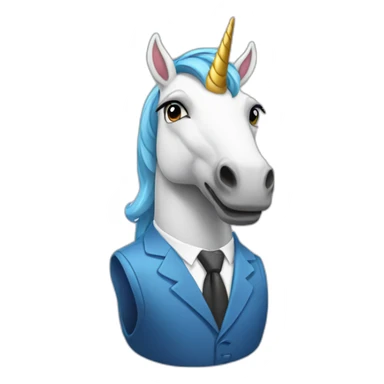 business unicorn sticker