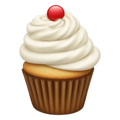 Cupcake with cream sticker