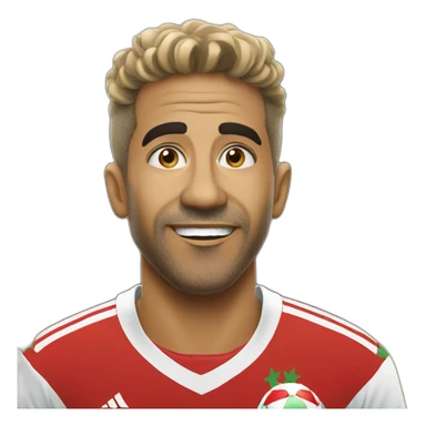 Morroco win world cup sticker