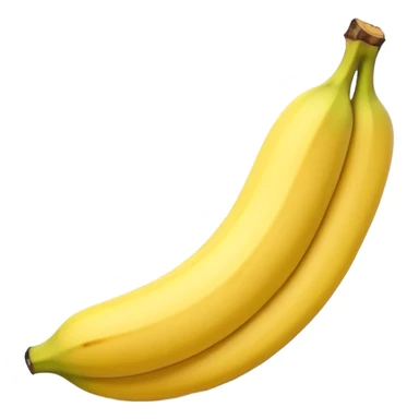 single banana with smiley face on it sticker