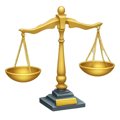 scales of justice golf sticker