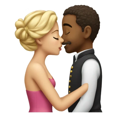 Love kiss me sticker