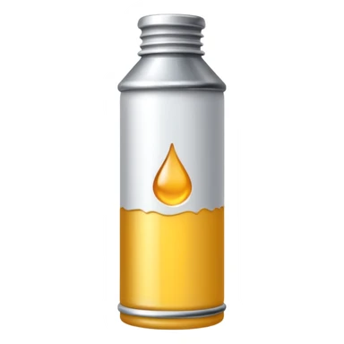 a white color oil paint tube sticker