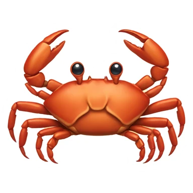 Crab sticker