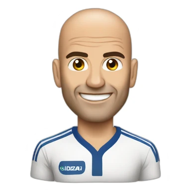 zinézine zidane sticker