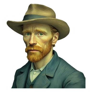 vincent van gogh sticker
