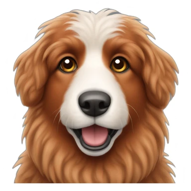 red Iceland Sheepdog sticker