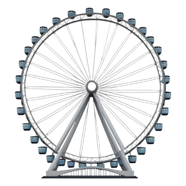 London Eye ferris wheel sticker