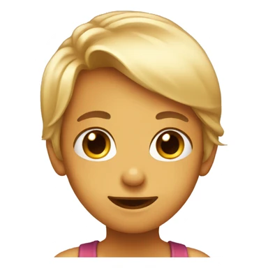 Shy and lovely face  sticker