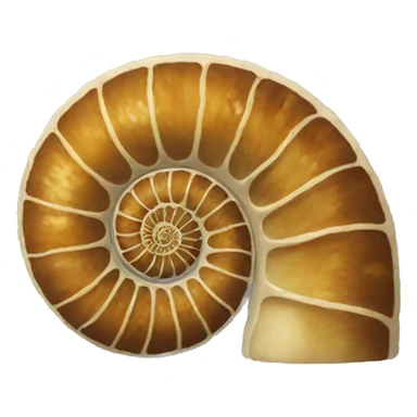Ammonite sticker