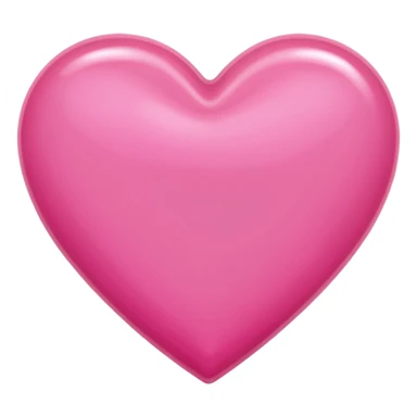 heart made with nail polish pink sticker