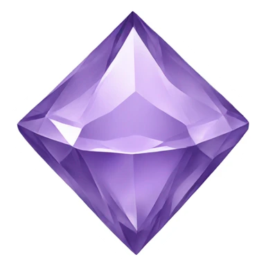 light purple diamond sticker