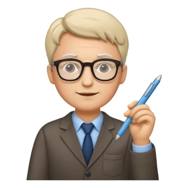 Sticker “men teacher planning day” sticker