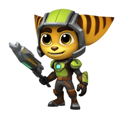Ratchet and Clank chad sticker