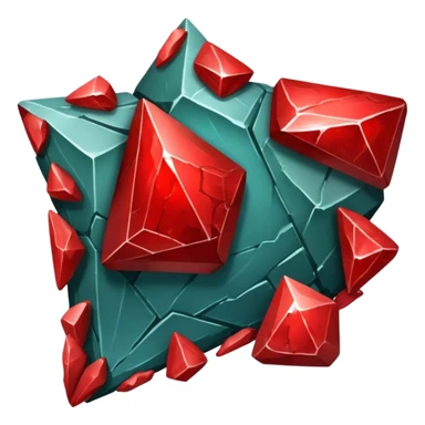 blood stone shard diablo sticker