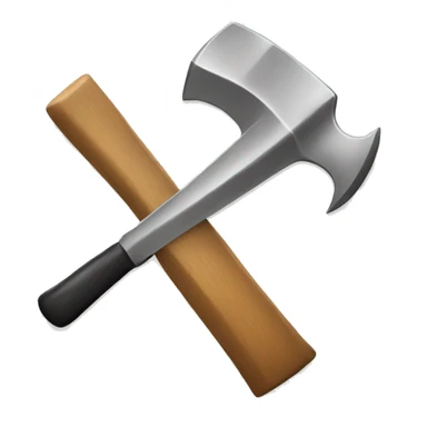 Saw and hammer sticker