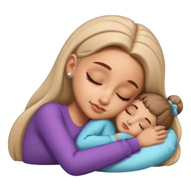Ariana Grande sleeping sticker