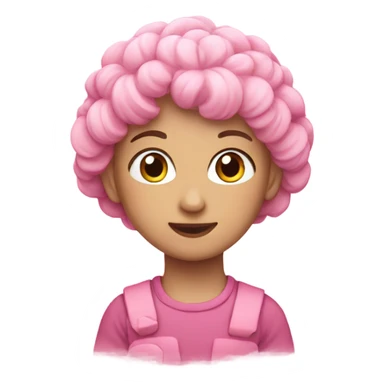 Pink spring  sticker