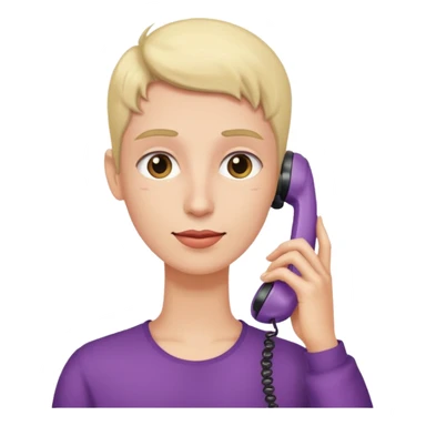 Long long neck queer on phone  sticker