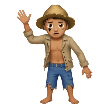 shipwreck survivor, full body sticker