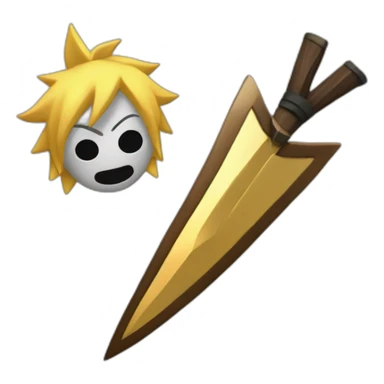 Kunai Minato sticker