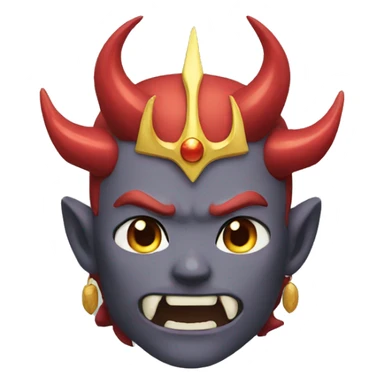 anime demon king sticker