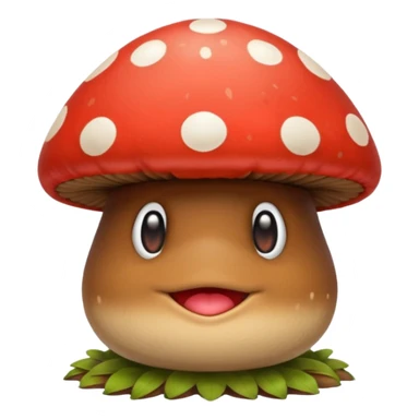 goomba mushroom sticker