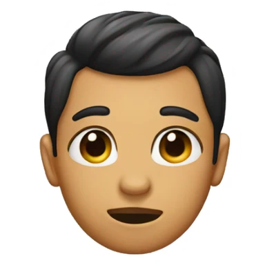 Kiss on forehead  sticker