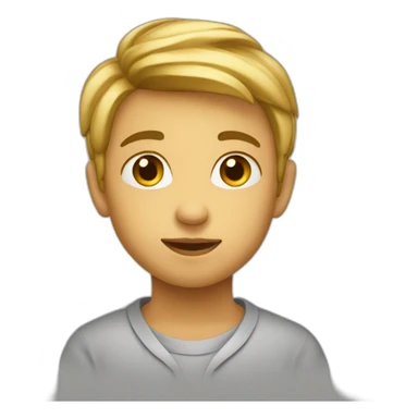 enfant pas content sticker